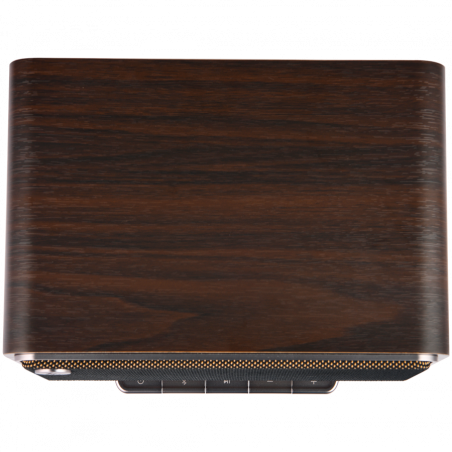 Difuzor Edifier D32 BL-WALNUT, 60 W, 11 ore, audio de înaltă rezoluție/wireless, Bluetooth 5.3, Wi-Fi, Apple Airplay2, DRC, DSP, corp din lemn, nuc negru/maro