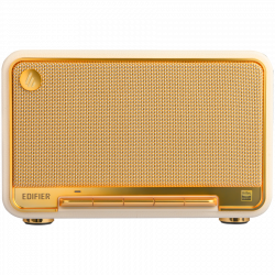 Boxa Edifier D32 WH, 60 W, Baterie pana la 11 h, Audio de inalta rezolutie/wireless, Bluetooth 5.3, Wi-Fi, Apple Airplay2, DRC, DSP, Carcasa din lemn, Alb