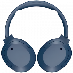Casti fara fir Edifier W820NB Plus V25 Navy, 40 mm, 80 h, A.I, Difuzoare dinamice acoperite cu titan, Bluetooth V6.1, ANC, Hi-Res, Albastru închis