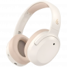 Casti fara fir Edifier W820NB Plus V25 Ivory, 40 mm, 80 h, A.I, Difuzoare dinamice acoperite cu titan, Bluetooth V6.1, ANC, Hi-Res, Bej