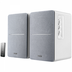 Difuzoare Edifier R1280T WH 2.0, 42 W RMS, 2xRCA, telecomandă, carcasă din lemn, alb