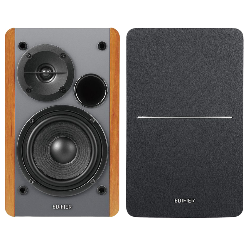 Difuzoare Edifier R1280Ts BR, 42 W RMS, 15 m2, 2xRCA, 52 Hz, carcasă din lemn, maro
