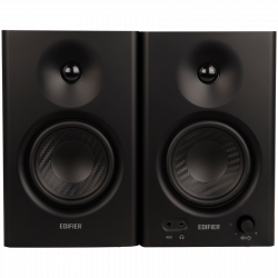 Difuzoare Edifier MR4 BL, 42 W RMS, RCA, AUX, TRS, drivere de frecvență înaltă și joasă de 1"/4", 2 moduri, negru