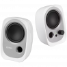 Boxe Edifier R12U WH 2.0, 4 W RMS, USB, AUX, 20 KHz, Difuzoare de 2,25", Control sunet, Alb