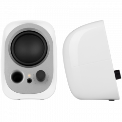 Boxe Edifier R12U WH 2.0, 4 W RMS, USB, AUX, 20 KHz, Difuzoare de 2,25", Control sunet, Alb