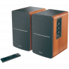 Boxe Edifier R1280DBs BR 2.0, 42 W RMS, Bluetooth V5.1, 2 RCA, Crossover activ, Subwoofer activ, Control bas si inalte, Maro