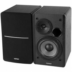 Difuzoare Edifier R1280DB BL 2.0, 42 W RMS, Bluetooth V5.1, 2 RCA, crossover activ, control bas și înalte, negru