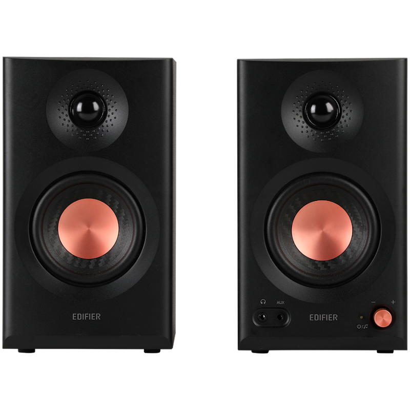 Boxe Edifier MR3 BL, 36 W RMS, BT V5.4, RCA, AUX, Hi-Res, ConneX, Active, Setari acustice, Negru