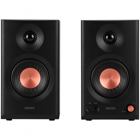 Boxe Edifier MR3 BL, 36 W RMS, BT V5.4, RCA, AUX, Hi-Res, ConneX, Active, Setari acustice, Negru