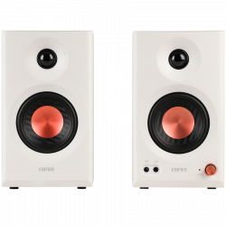 Difuzoare Edifier MR3 WH, 36 W RMS, BT V5.4, RCA, AUX, Hi-Res, ConneX, Active, Setări acustice, Alb