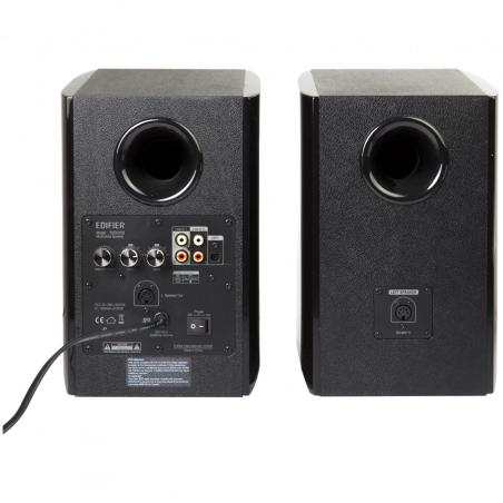 Boxe Edifier R2000DB BL 2.0, 120 W RMS, Bluetooth, 3,5 mm la RCA, DSP, Difuzoare Eagle Eye, Inclinare 10°C, Telecomanda, Carcasa MDF, Negru