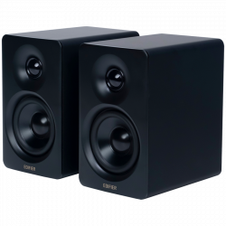 Difuzoare Edifier M60 BL, 66 W RMS, Bluetooth V5.3, Hi-Res & Hi-Res, DSP, USB-C, 3,5 AUX, ConneX, carcasă realizată manual, negru