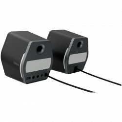 Difuzoare pentru jocuri Edifier G2000 2.0 BL, 16 W RMS, BT V5.1, USB, AUX, RGB, Hi-Fi, 3 moduri, memorie setări, negru