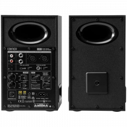 Difuzoare Edifier MR5 BL, 110 W RMS, BT V6.0, XLR&TRS echilibrat, 3 canale, ConneX, RCA, AUX, negru
