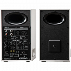 Difuzoare Edifier MR5 WH, 110 W RMS, BT V6.0, XLR&TRS echilibrat, 3 canale, ConneX, RCA, AUX, alb