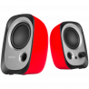 Boxe Edifier R12U RE 2.0, 4 W RMS, USB, AUX, 20 KHz, Difuzoare 2,25", Control sunet, Rosu
