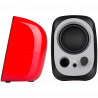 Boxe Edifier R12U RE 2.0, 4 W RMS, USB, AUX, 20 KHz, Difuzoare 2,25", Control sunet, Rosu