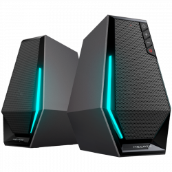 Boxe Edifier G1500, 10 W, Difuzoare 2x2,5", Bluetooth 5.3, Iluminare RGB, Negru