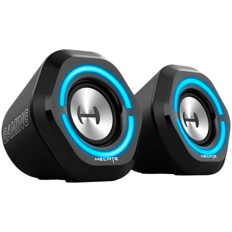 Boxe Edifier G1000, 10 W, difuzoare 2x2,5", Bluetooth 5.3, Iluminare RGB, Negru