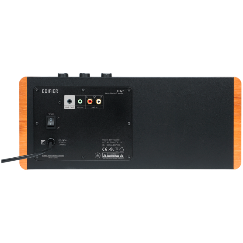 Boxa Edifier D12, 70 W, Bluetooth 5.0, RCA, AUX,Line-Out, USB-C, Maro