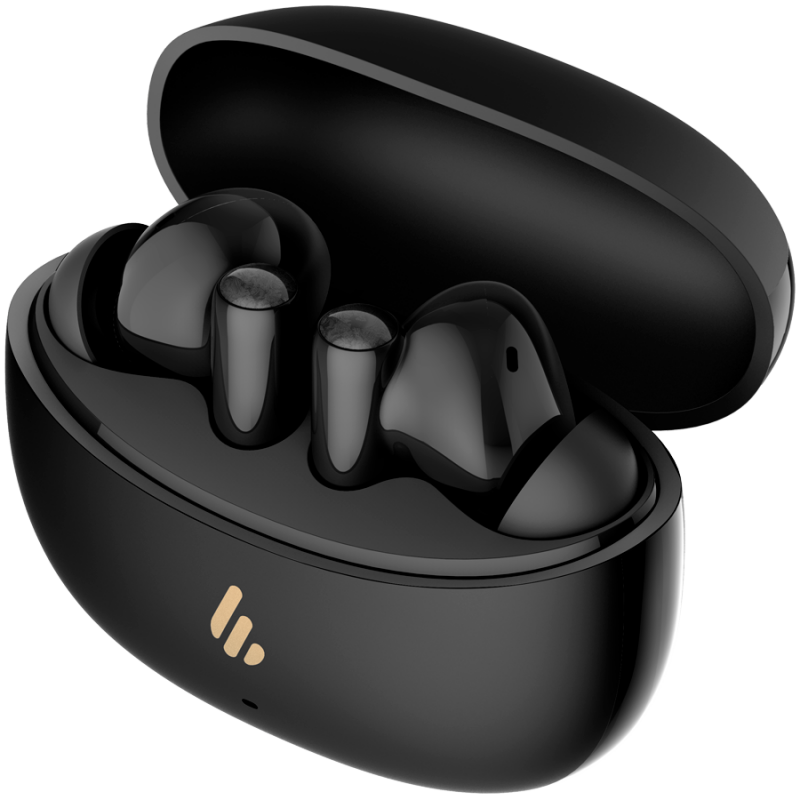 Casti fara fir Edifier X5 Pro, Bluetooth 5.3, ANC, Comenzi tactile, Pana la 31h, USB-C, IP55, Negru