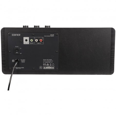 Boxa Edifier D12, 70 W, Bluetooth 5.0, RCA, AUX, Line-Out, USB-C, Negru