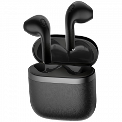 Casti fara fir Edifier W200Ts, Bluetooth 5.4 AptX, Pana la 4 ore, reducere zgomot, IP54, Negru