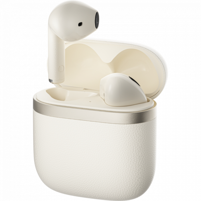 Casti fara fir Edifier W200Ts, Bluetooth 5.4 AptX, Pana la 4 h, V, IP54, Bej