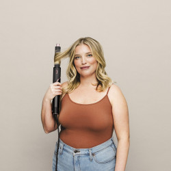 Uscător de păr 3-în-1 Shark FlexStyle HD424EU, 1400 W, 3 viteze și niveluri de căldură, efect Coanda, protecție împotriva deteriorării cauzate de căldură, negru