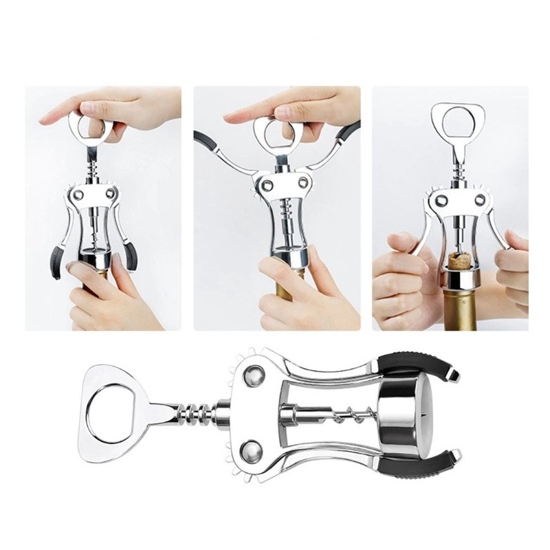 Tirbuson Bohmann BH 7710, 23,5 cm, Deschizator, Argintiu