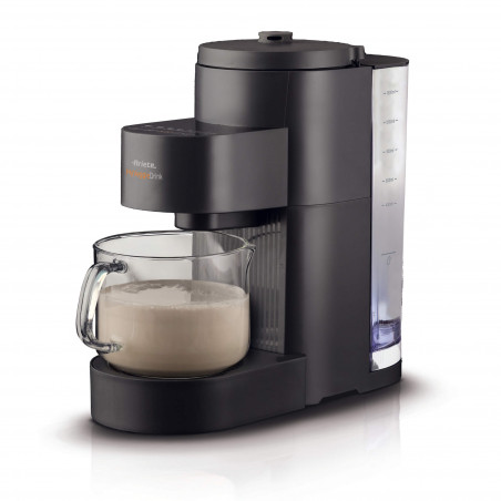 Aparat pentru prepararea laptelui vegetal Ariete My Veggie Drink 0650/00, 1200 W, 1,5 litri, Autocuratare, Timer, Negru