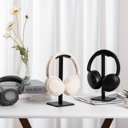 Căști wireless Edifier W800BT Pro IV, 40 mm, 45 ore, A.I., difuzoare dinamice cu acoperire din titan, ANC, BT V5.4, Hi-Res, Multipoint, moduri EQ, ConneX, bej