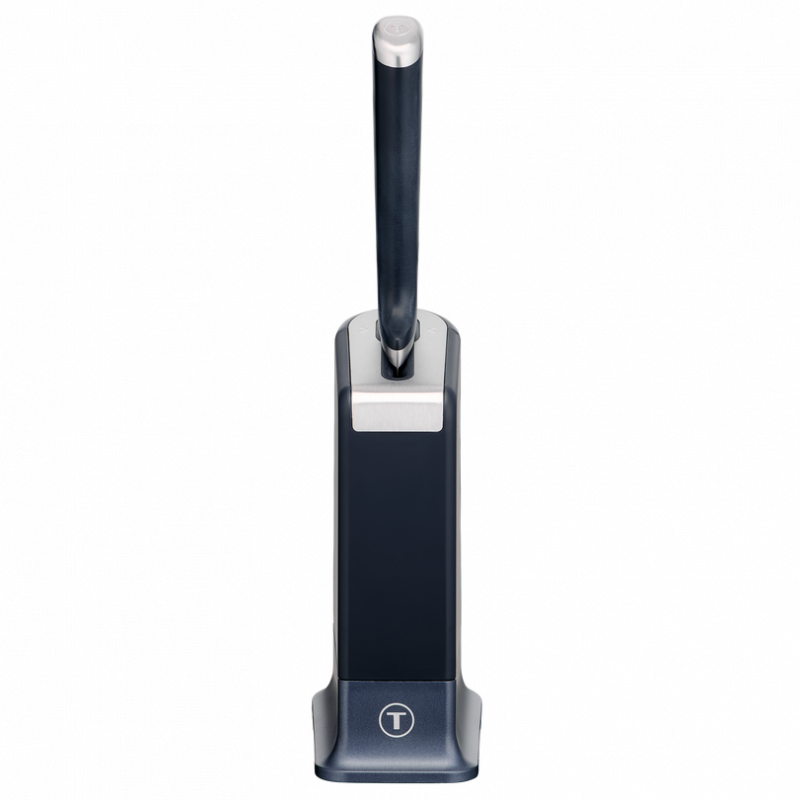 Cuțit de bucătărie Tefal K297S244, 20 cm, oțel inoxidabil, suport cu ascuțitor încorporat, protecție pentru degete, negru