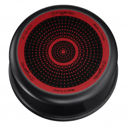 Set de tigaie Tefal Ingenio Easy Cook & Clean L1539053, 10 piese, mânere detașabile, acoperire antiaderentă, Thermo Signal, negru