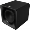 Subwoofer Klipsch Flexus SUB 100 Black, 80 W RMS, RCA, Flexus Transport 2,4 GHz Wireless, Carcasa MDF, Negru