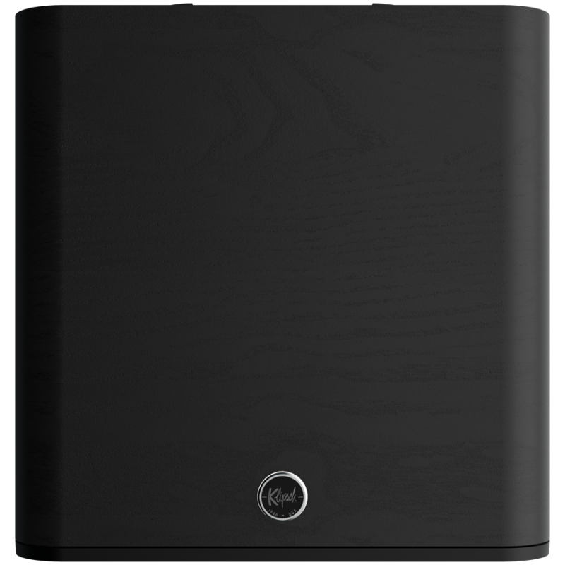 Subwoofer Klipsch Flexus SUB 100 Black, 80 W RMS, RCA, Flexus Transport 2,4 GHz Wireless, Carcasa MDF, Negru