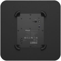 Subwoofer Klipsch Flexus SUB 100 Black, 80 W RMS, RCA, Flexus Transport 2,4 GHz Wireless, Carcasa MDF, Negru