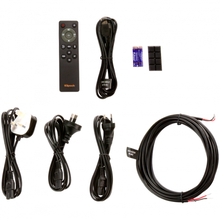 Boxe Klipsch R-41PM, 70 W RMS, Tractrix Horn, Bluetooth, Preamplificator Phono, USB-B, Intrare optica, Negru