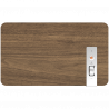 Boxa Klipsch The Three Plus Walnut, 120 W, 2.1, 45 Hz, USB+USB-C, Tip A, RCA, Bluetooth, Aplicatie mobila, Nuc/Gri