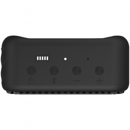 Boxa portabila Klipsch Austin Black, 10 W RMS, 12 ore, Bluetooth 5.3, USB-C, Aplicatie mobila, Microfon, IP67, Negru