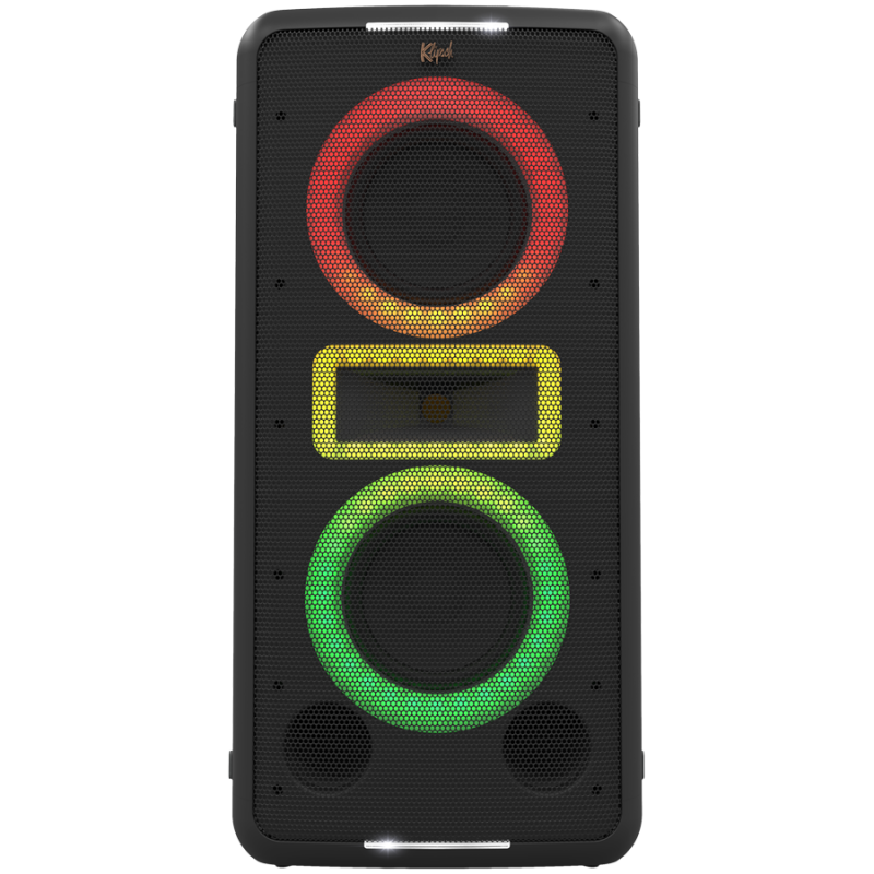 Boxa portabila Klipsch New York Black, 12 ore, Bluetooth 5.2, 5000 mAh, AUX, USB, Party Link, Microfon, Negru