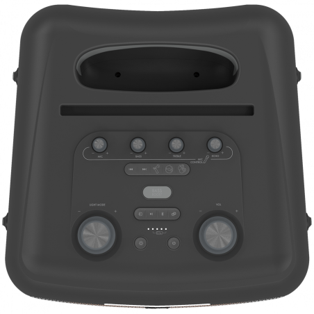 Boxa portabila Klipsch New York Black, 12 ore, Bluetooth 5.2, 5000 mAh, AUX, USB, Party Link, Microfon, Negru