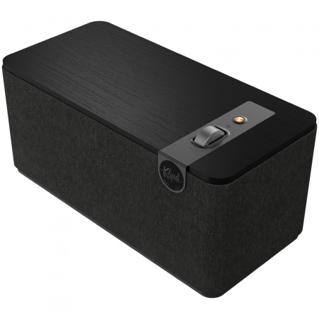 Boxa Klipsch The One Plus 2.1 MB, 60 W, Bluetooth 5.3, USB-C, Biamplificare, Carcasa din lemn, Aplicatie mobila, Negru mat
