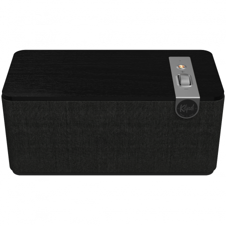 Boxa Klipsch The One Plus 2.1 MB, 60 W, Bluetooth 5.3, USB-C, Biamplificare, Carcasa din lemn, Aplicatie mobila, Negru mat