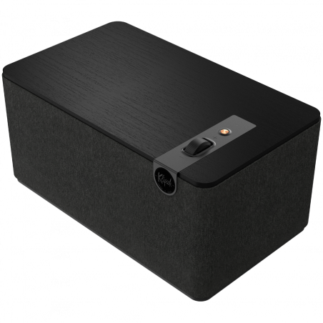 Boxa Klipsch The Three Plus Matt Black, 120 W, 2.1, 45 Hz, USB+USB-C, Tip A, RCA, Bluetooth, Aplicatie mobila, Negru mat