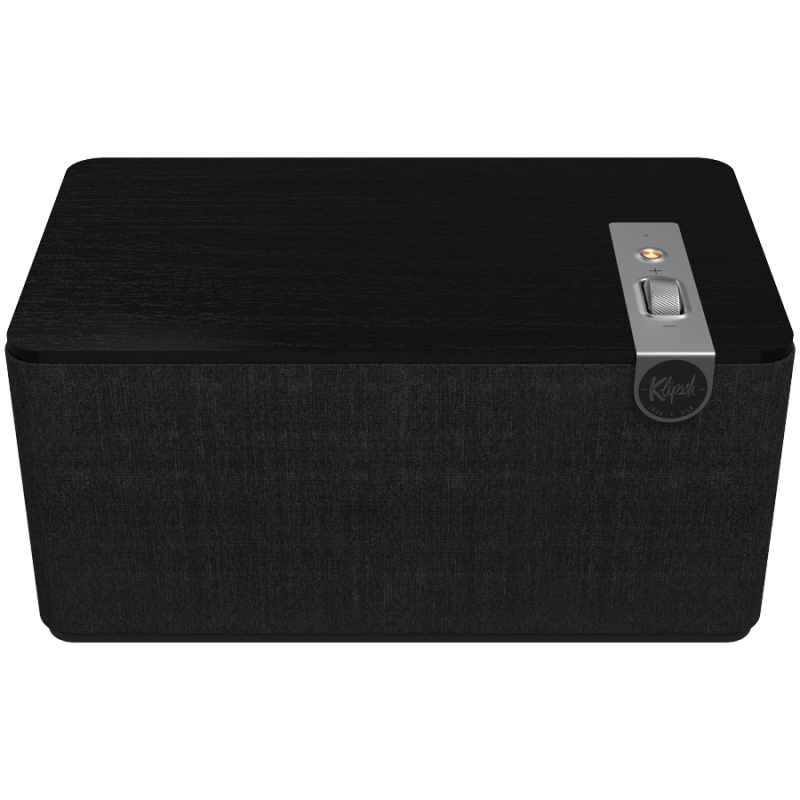 Boxa Klipsch The Three Plus Matt Black, 120 W, 2.1, 45 Hz, USB+USB-C, Tip A, RCA, Bluetooth, Aplicatie mobila, Negru mat