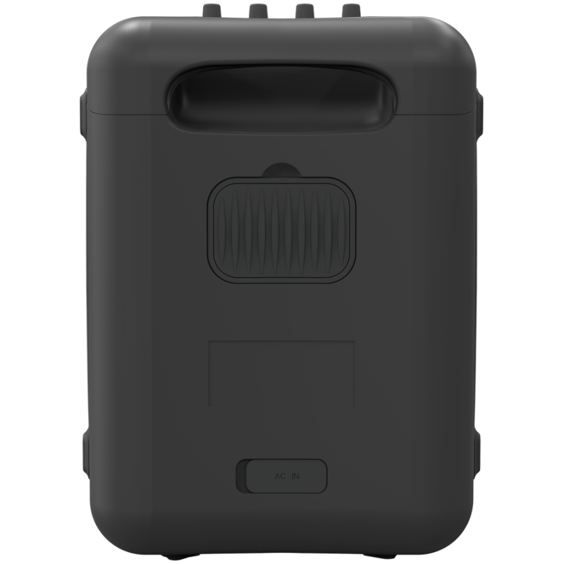 Boxa portabila Klipsch Vegas Black, 4400 mAh, 12 ore, Bluetooth 5.2, AUX, USB, microfon, Ultra Bass, Party Link, Efecte luminoase RGB, Aplicatie mobila, Negru