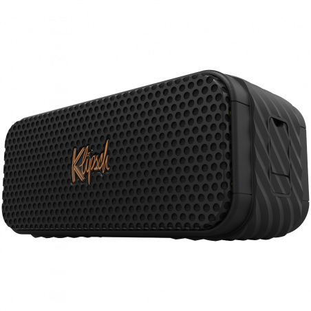 Boxa portabila Klipsch Nashville Black, 20 W RMS, Bluetooth 5.3, Pana la 24 h, Aplicatie mobila, Microfon, IP67, Negru
