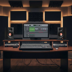 Boxe Edifier MR3 BL, 36 W RMS, BT V5.4, RCA, AUX, Hi-Res, ConneX, Active, Setari acustice, Negru