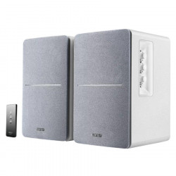 Difuzoare Edifier R1280T WH-SL 2.0, 42 W RMS, 2xRCA, telecomandă, carcasă din lemn, alb/argintiu